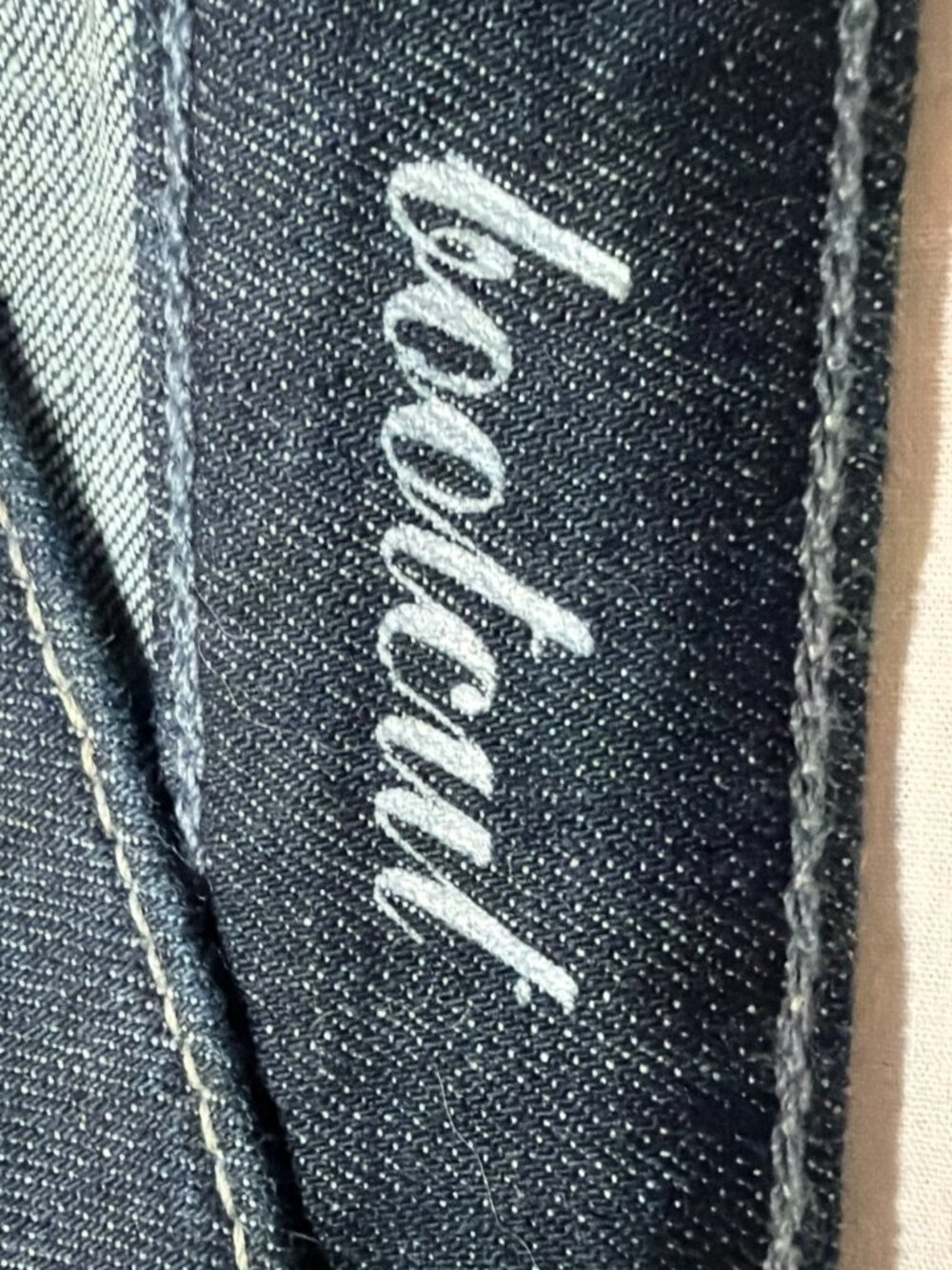 7 For All Mankind Bootcut Women’s Dark Blue Denim Jeans - Classic 5 Pocket NWT - Picture 6 of 10